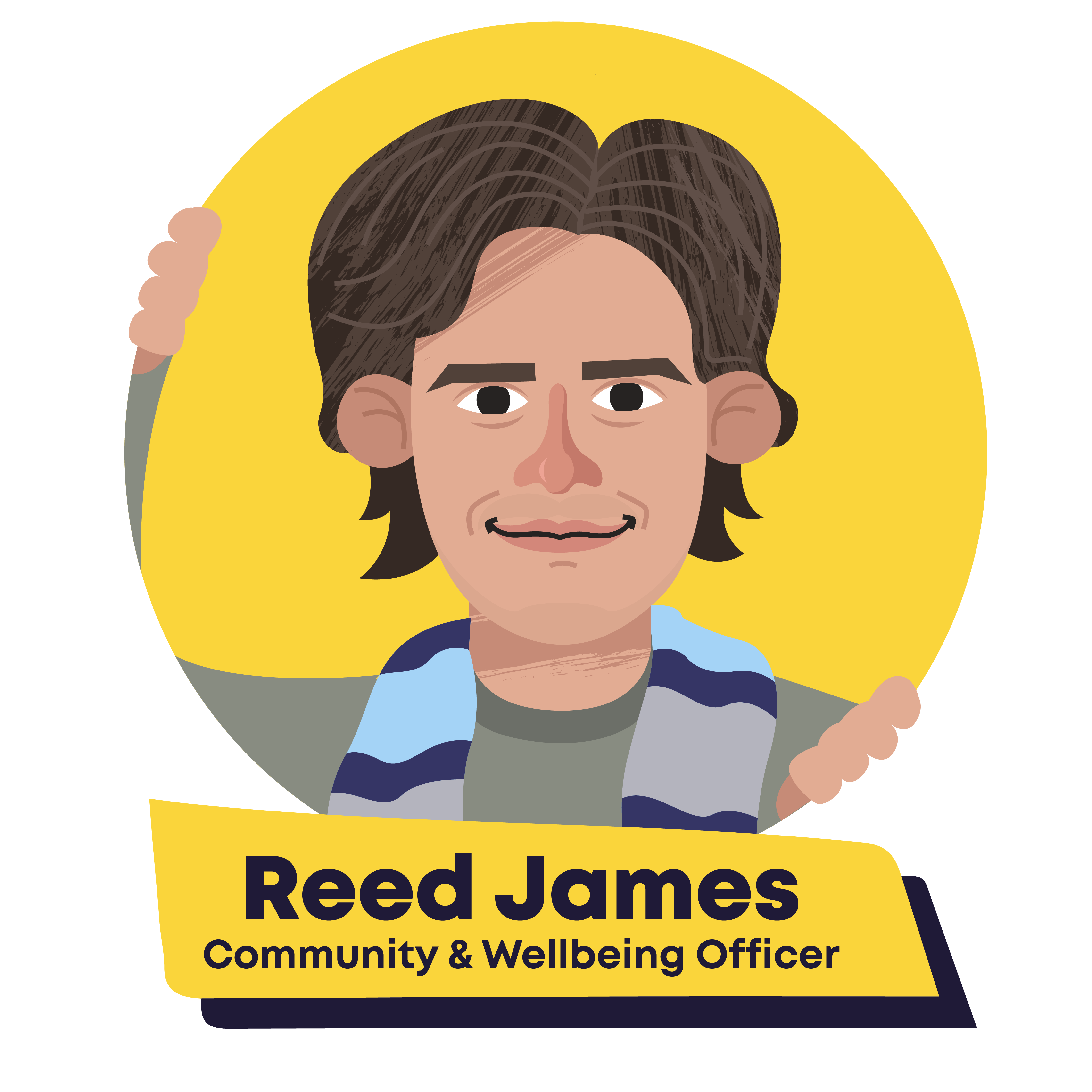 Reed James, Community  and wellbeing officer, click to view his profile